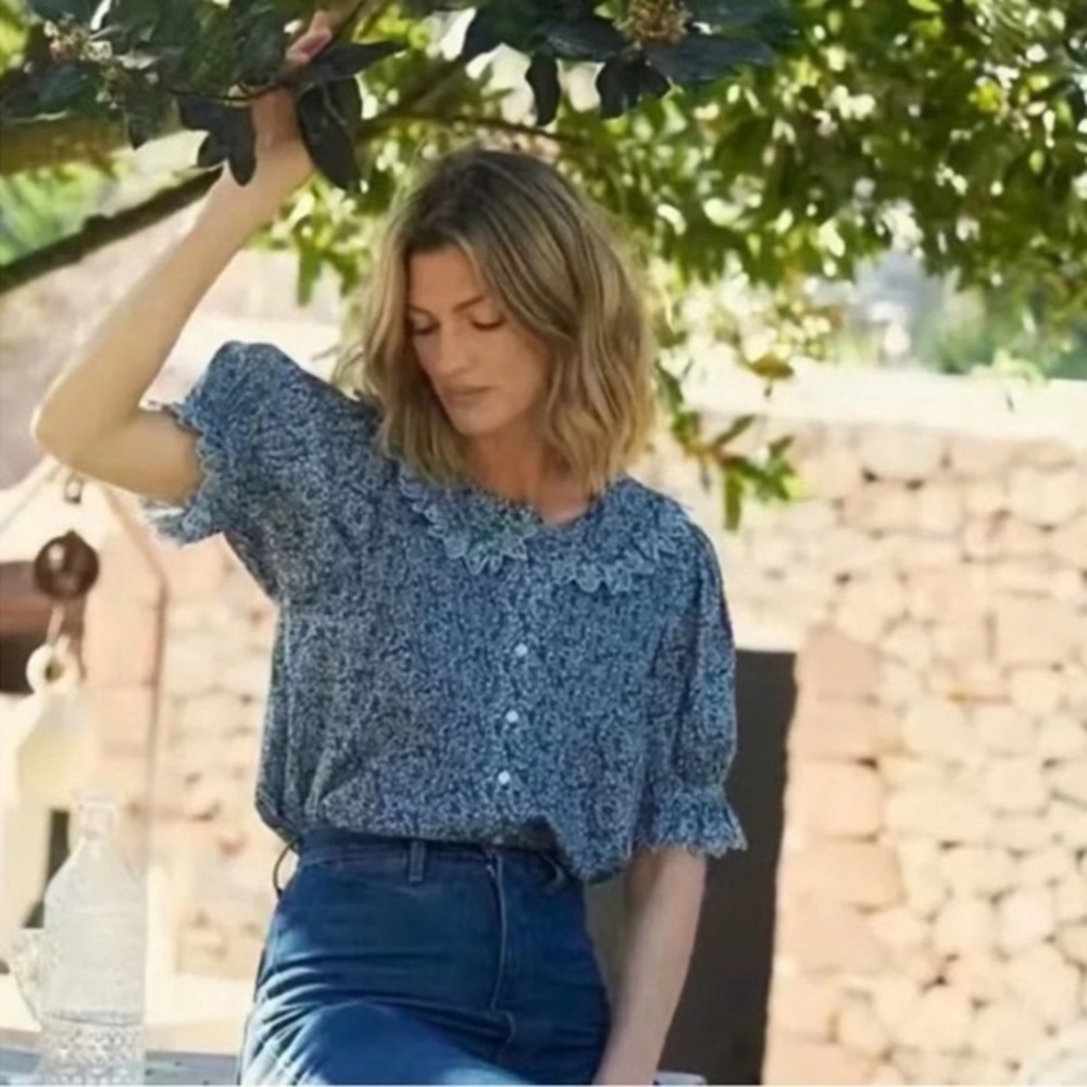 Doen Rune Top In Delores Ditsy Floral X